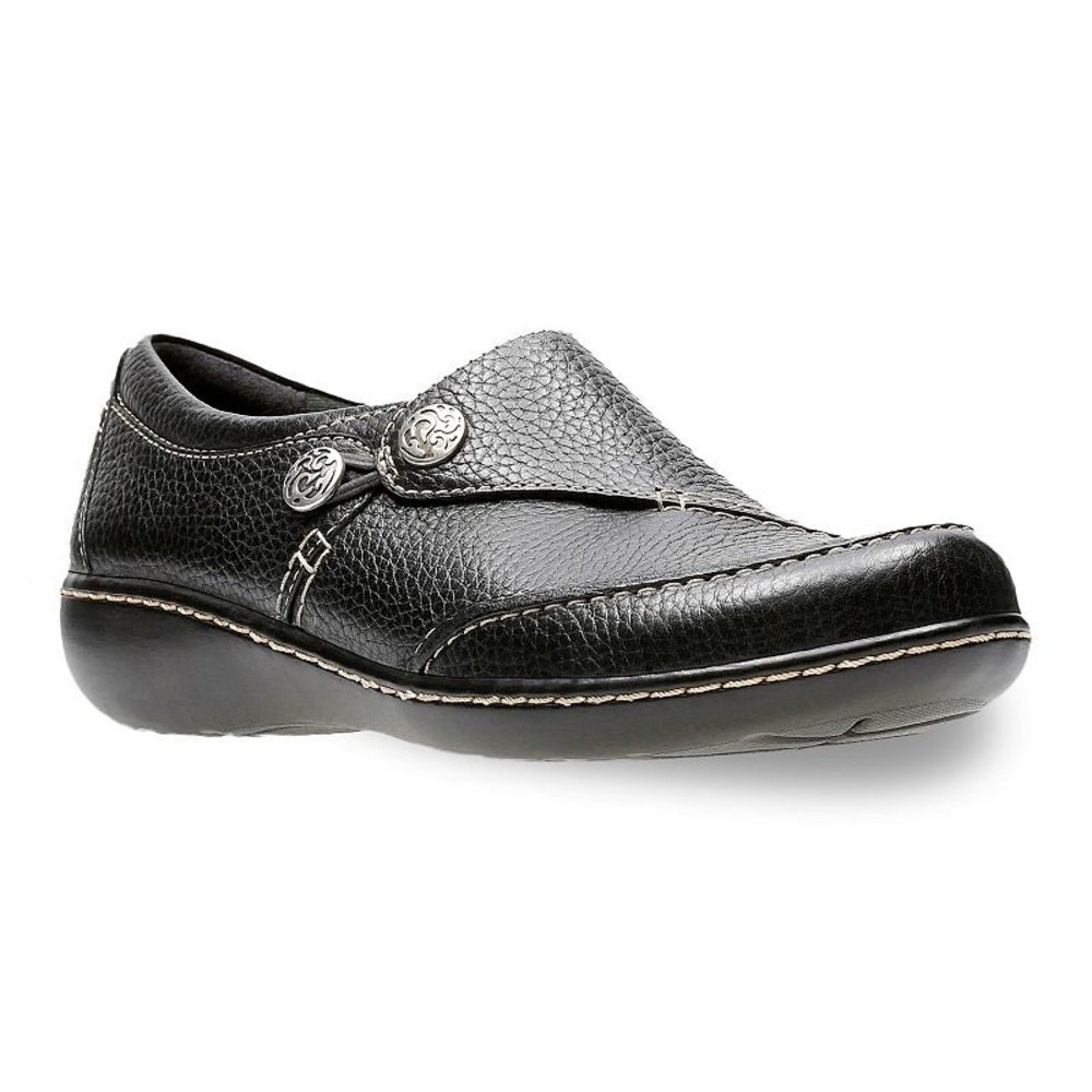 Clarks® Black Ashland Lane Q Women's Shoes Size 8